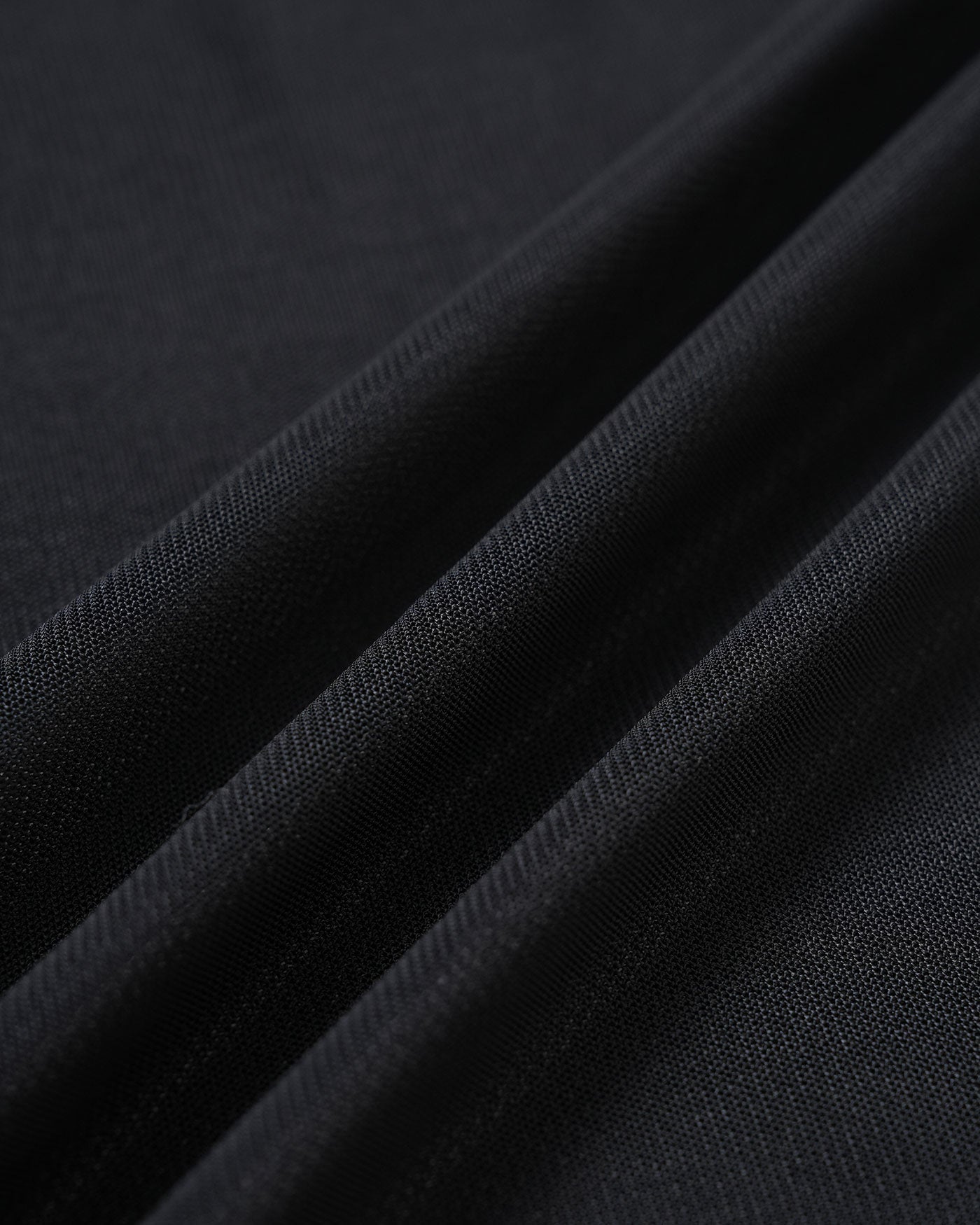 Black Mesh Beach Cover-up