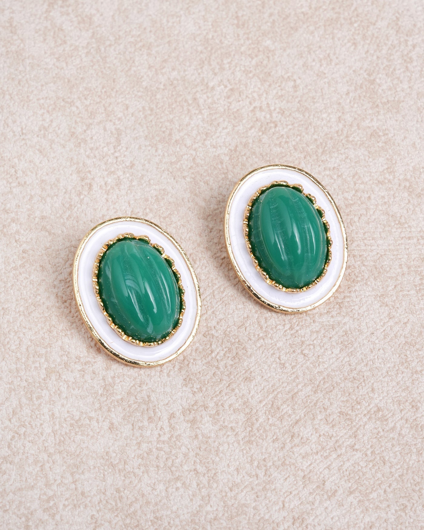 Green Earrings