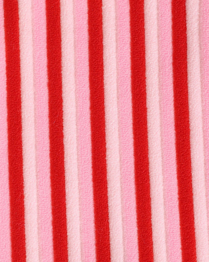Pink Striped Bikini Set