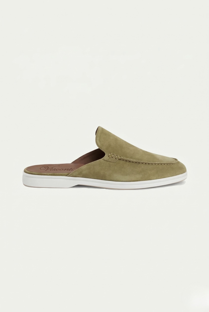 Visconti Yatch Mule - Azzurro
