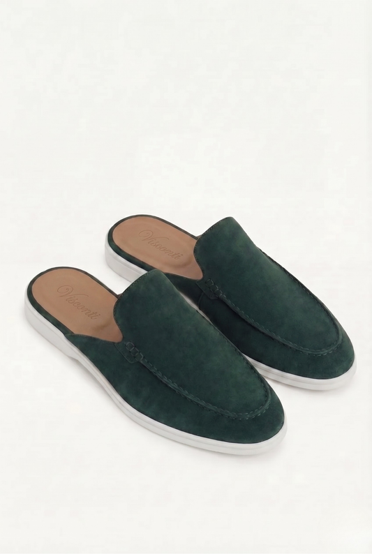 Visconti Yatch Mule - Verde Scuro