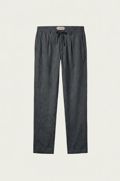 Visconti Linen Trousers - Verde