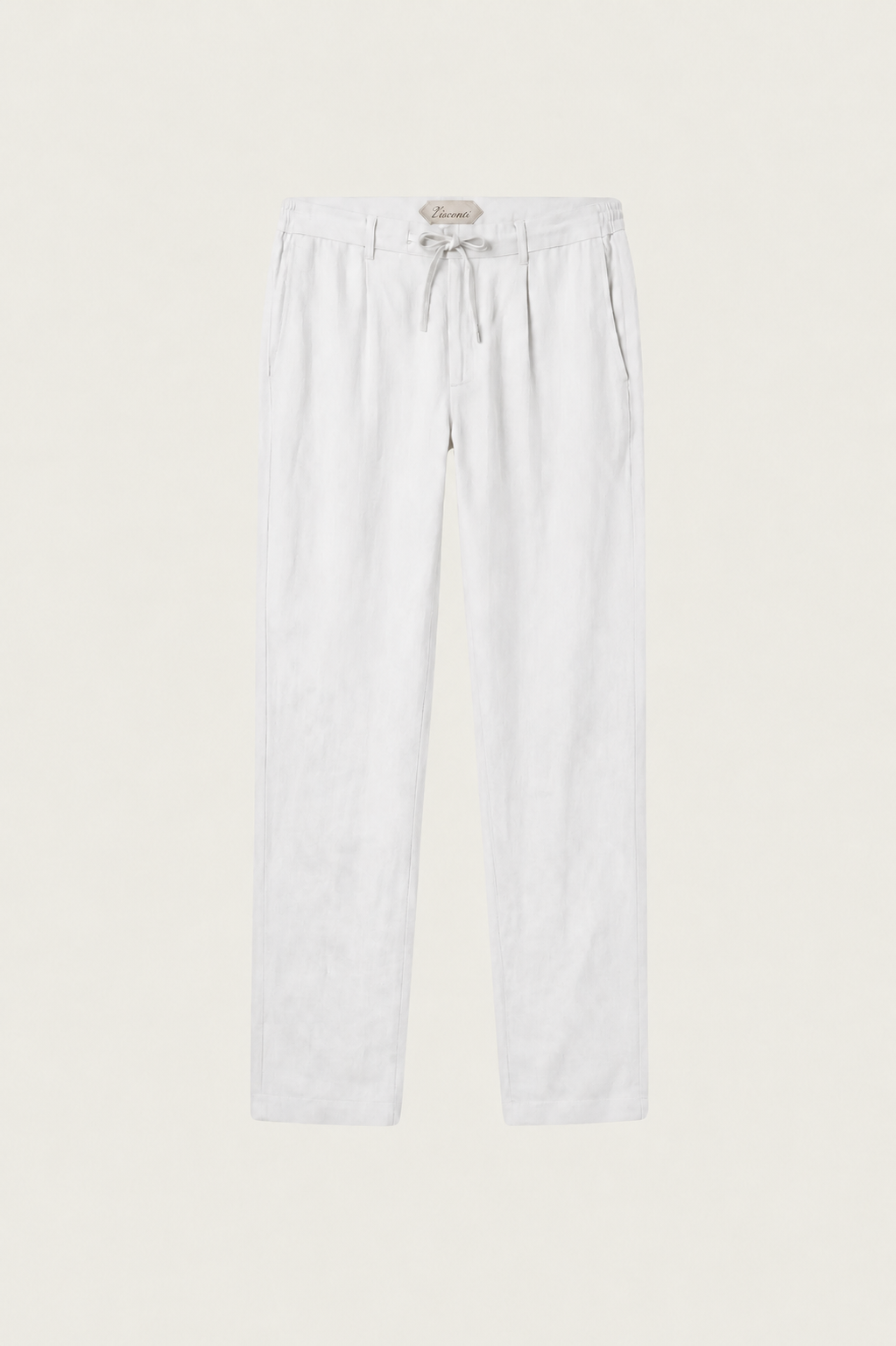 Visconti Linen Trousers - Blu
