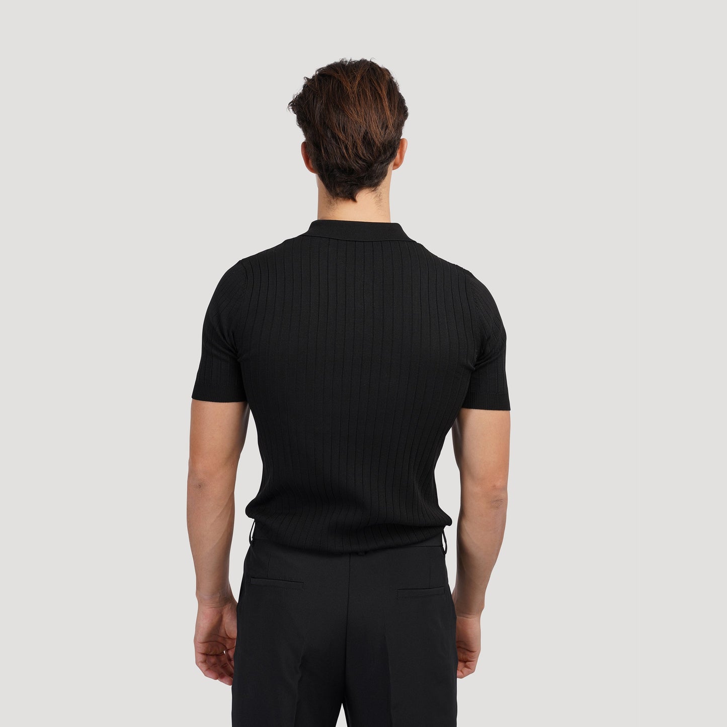Visconti Knitted Polo Shirt - Verde