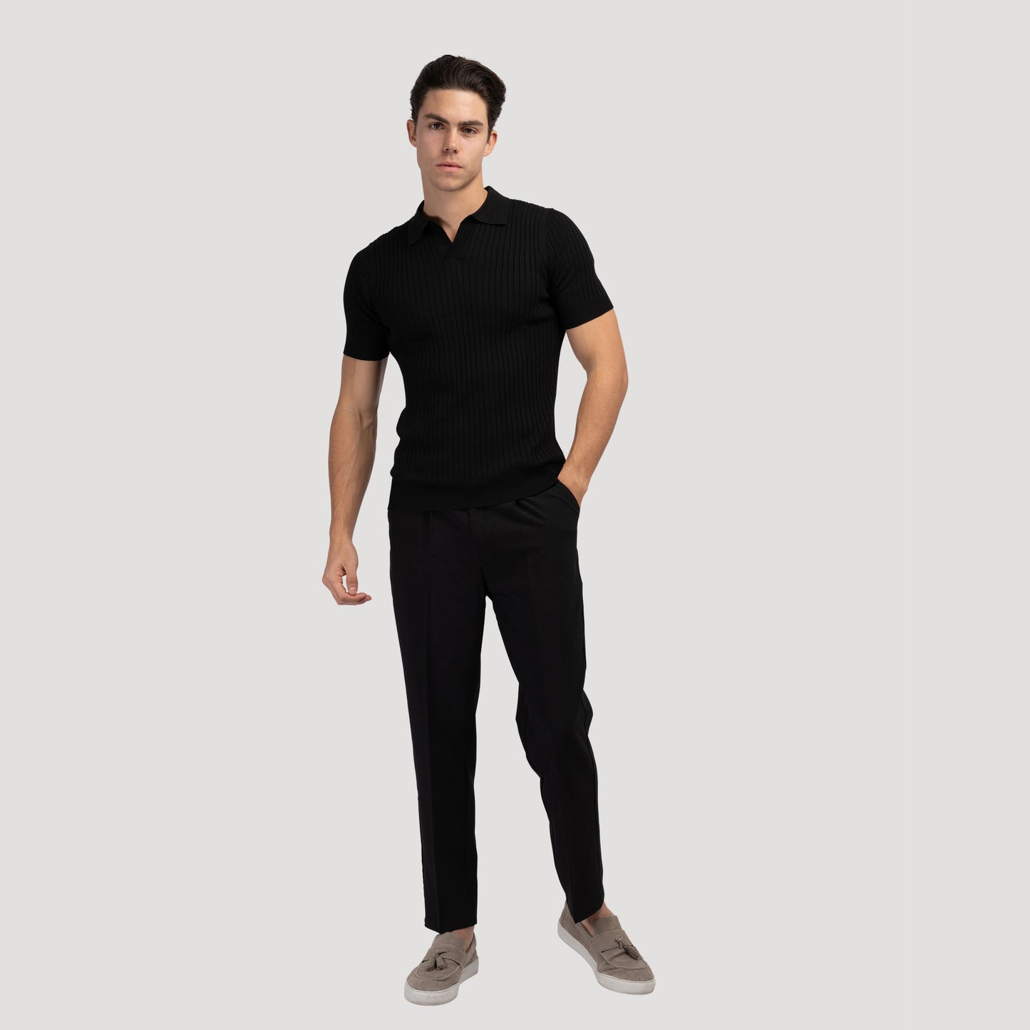 Visconti Casual Polo - Nero