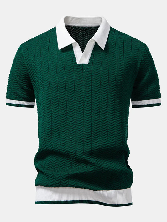 Visconti Polo in maglia Ascot - Verde