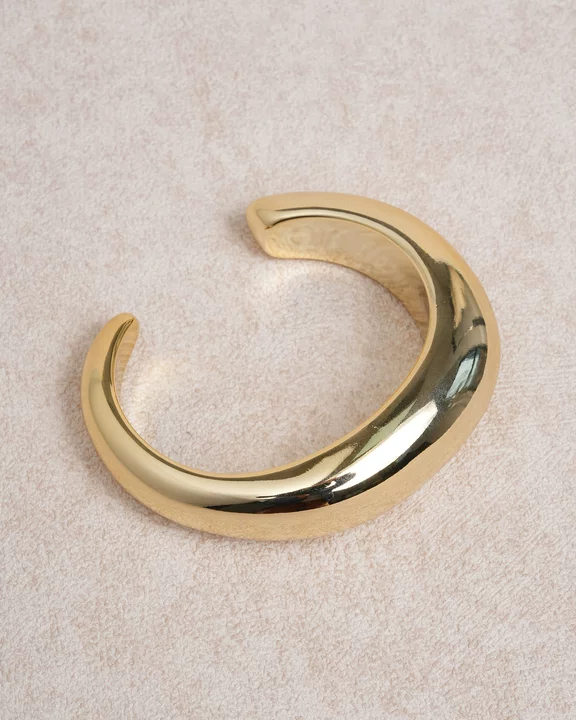 Gold Alloy Open Bracelet