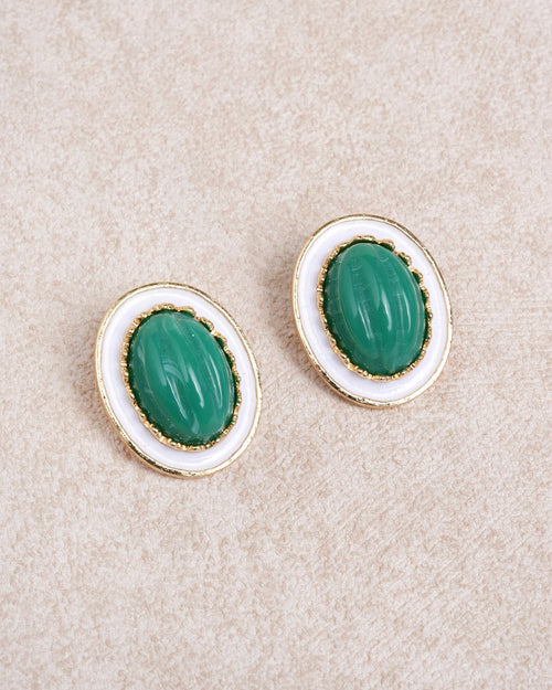 Green Earrings