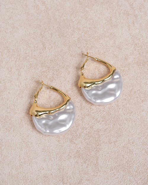 White Earrings