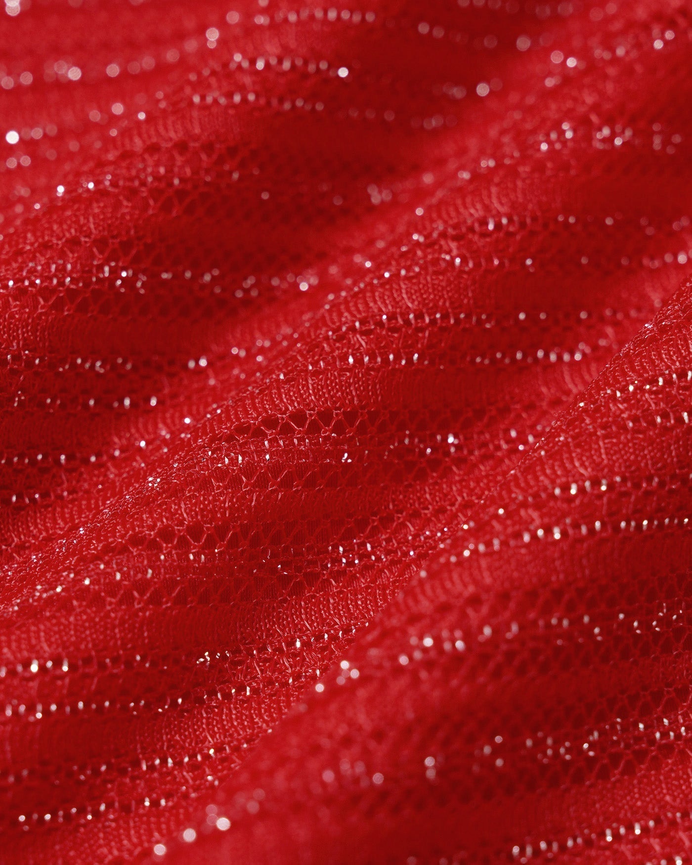 Red Sequins Underwire Bikini Set