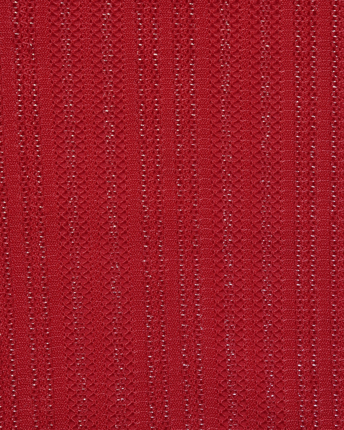 Red Square Neck Sequins Tankini Set