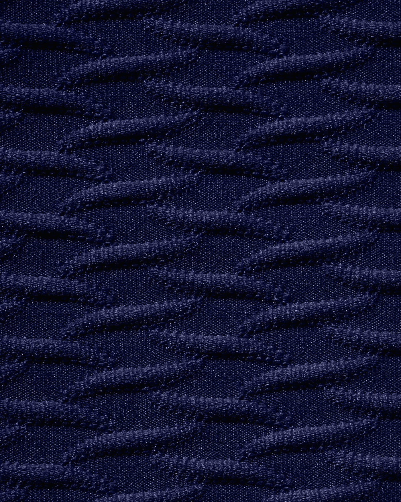 Royal Blue Textured Triangle Bikini Set