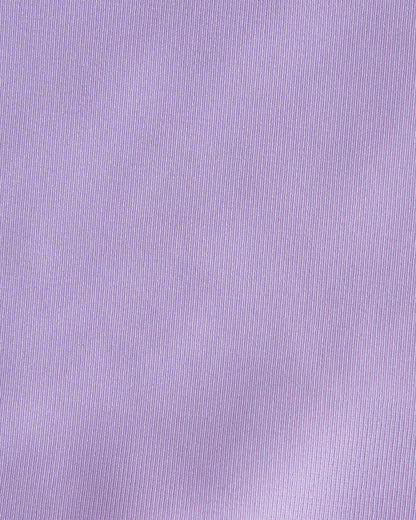 Purple Drawstring Triangle Bikini Set