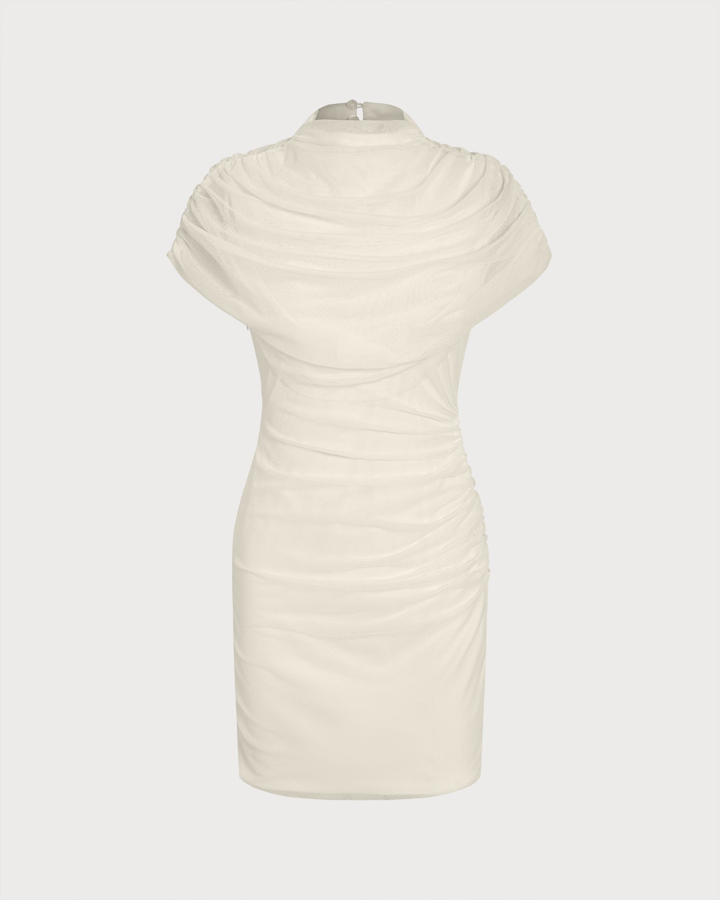 Apricot Turtle Bodycon Mini Dress