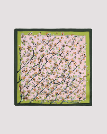 Green Floral Scarve