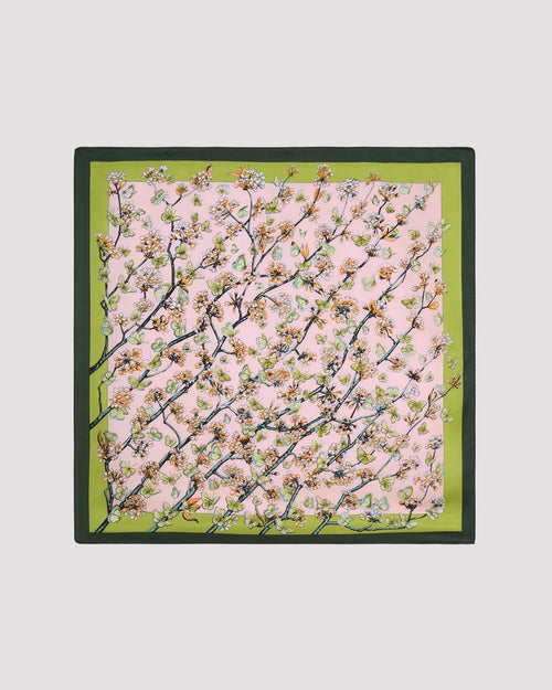 Green Floral Scarve