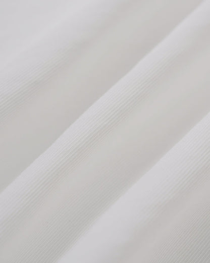 White V Neck Single Breasted Vest