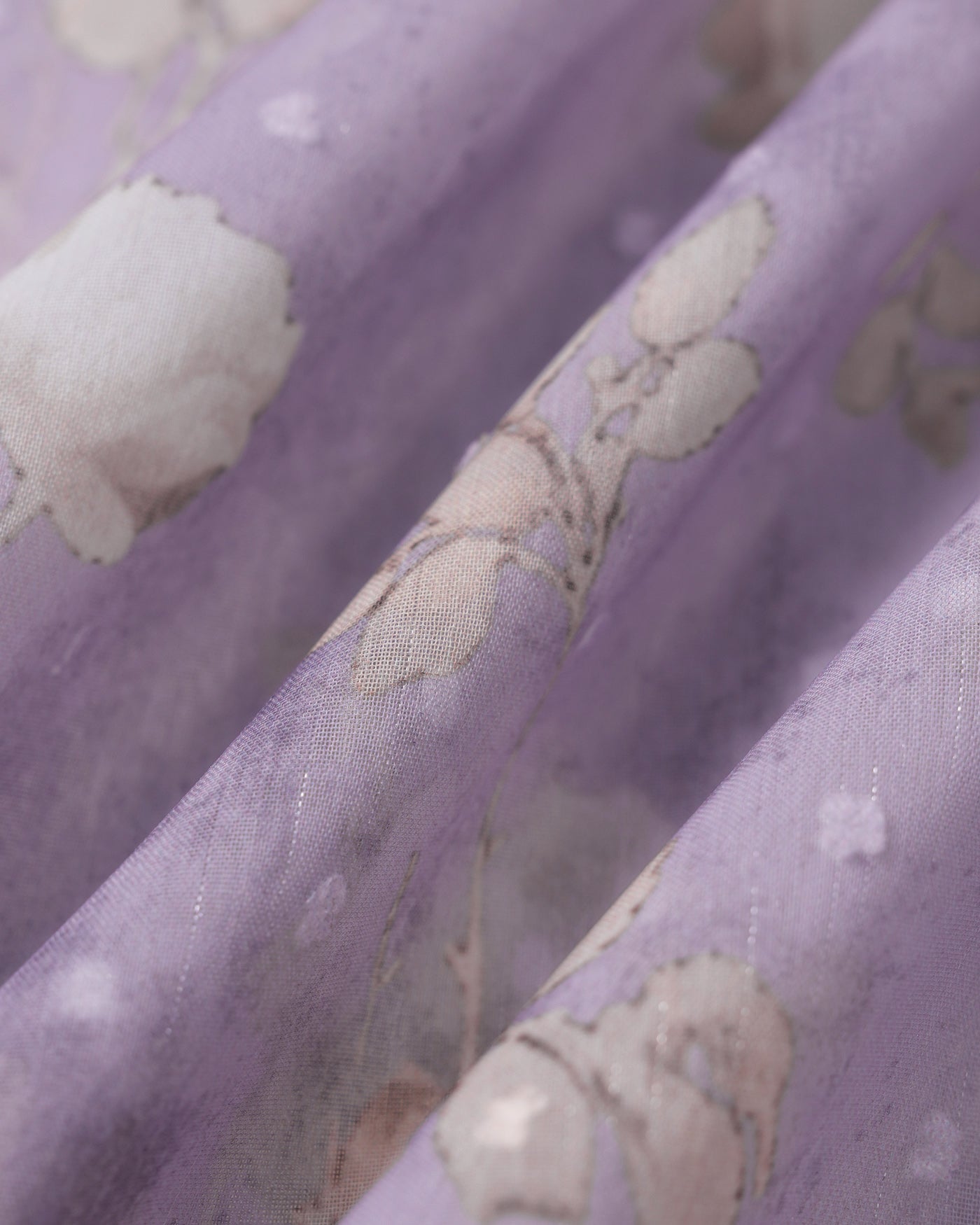 Purple Ruffle Floral Slip Maxi Dress