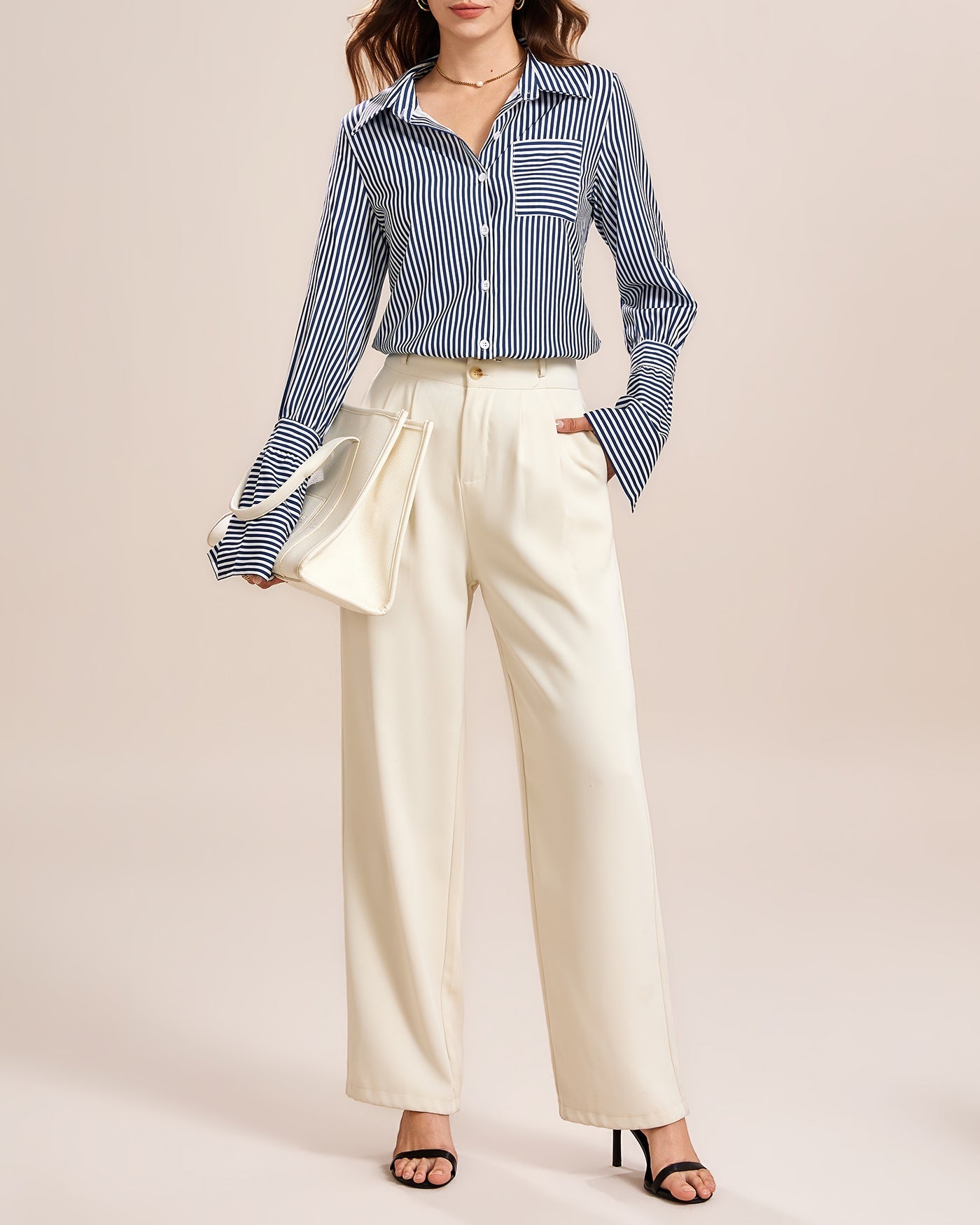 Blue Collar Button Shirt