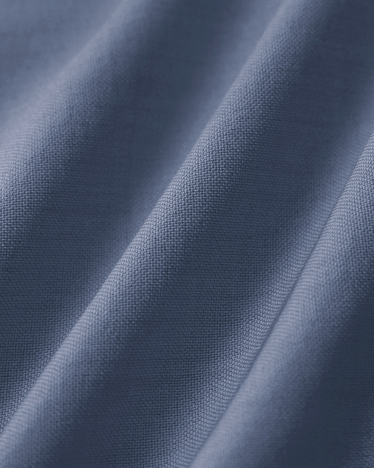 Blue Boat Neck Single Breasted Vest
