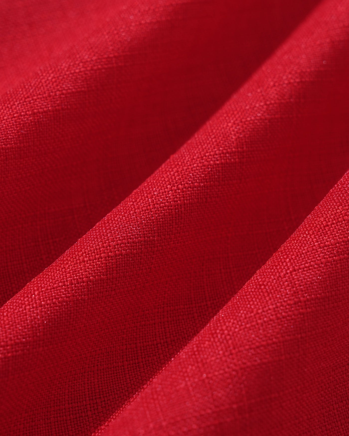 Red Boat Neck Button Mini Dress